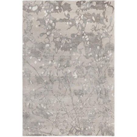 Safavieh 8 x 10 ft. Large Rectangle Contemporary Tibetan Smoke Hand Knotted Rug TB943A-8